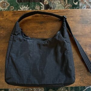 Baggu Large Black Shoulder Bag